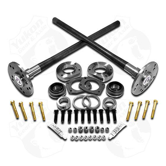 Ultimate 88 Kit 95-02 Explorer 4340 Chrome-Moly Double Drilled Axles Yukon Gear & Axle