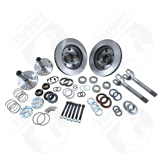 Spin Free Locking Hub Conversion Kit 1994-1999 Dodge For Dana 44 Yukon Gear & Axle