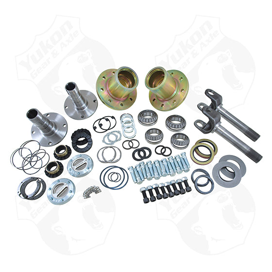 Spin Free Locking Hub Conversion Kit For SRW Dana 60 94-99 Dodge Yukon Gear & Axle