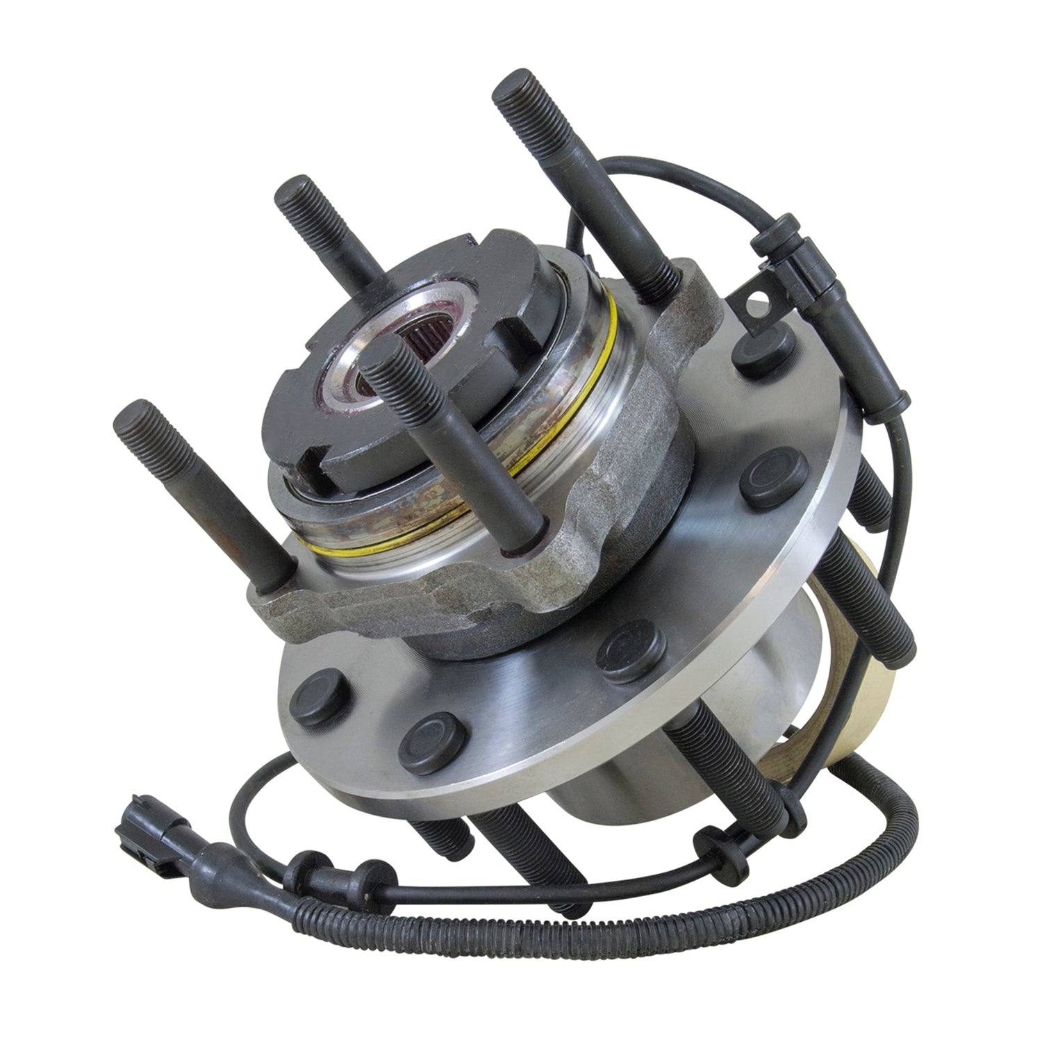 Front Unit Bearing & Hub Assembly 99-05 F250/F350/F450/F550 W/4wheel ABS '99-'05 Ford F250 F350 F450 & F550 Front Wheel Bearing & Hub Assy M14x1.5 Wheel Studs 4 Wheel ABS. Yukon Gear & Axle