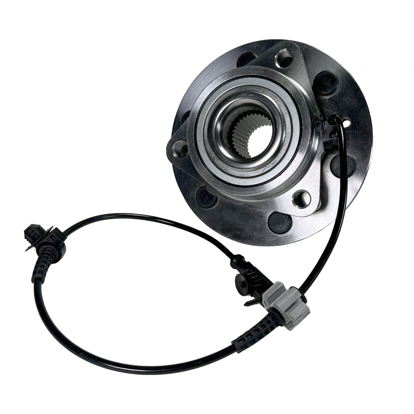 Front Unit Bearing & Hub Assembly For '07-'13 GM 1/2 Ton With ABS 6 Studs Front Unit Bearing & Hub Assembly For '07-'13 GM 1/2 Ton W/ABS 6 Studs '07-'13 GM 1/2 Ton Front Wheel Bearing & Hub Assy W/ ABS 6 Stud See Notes Yukon Gear & Axle