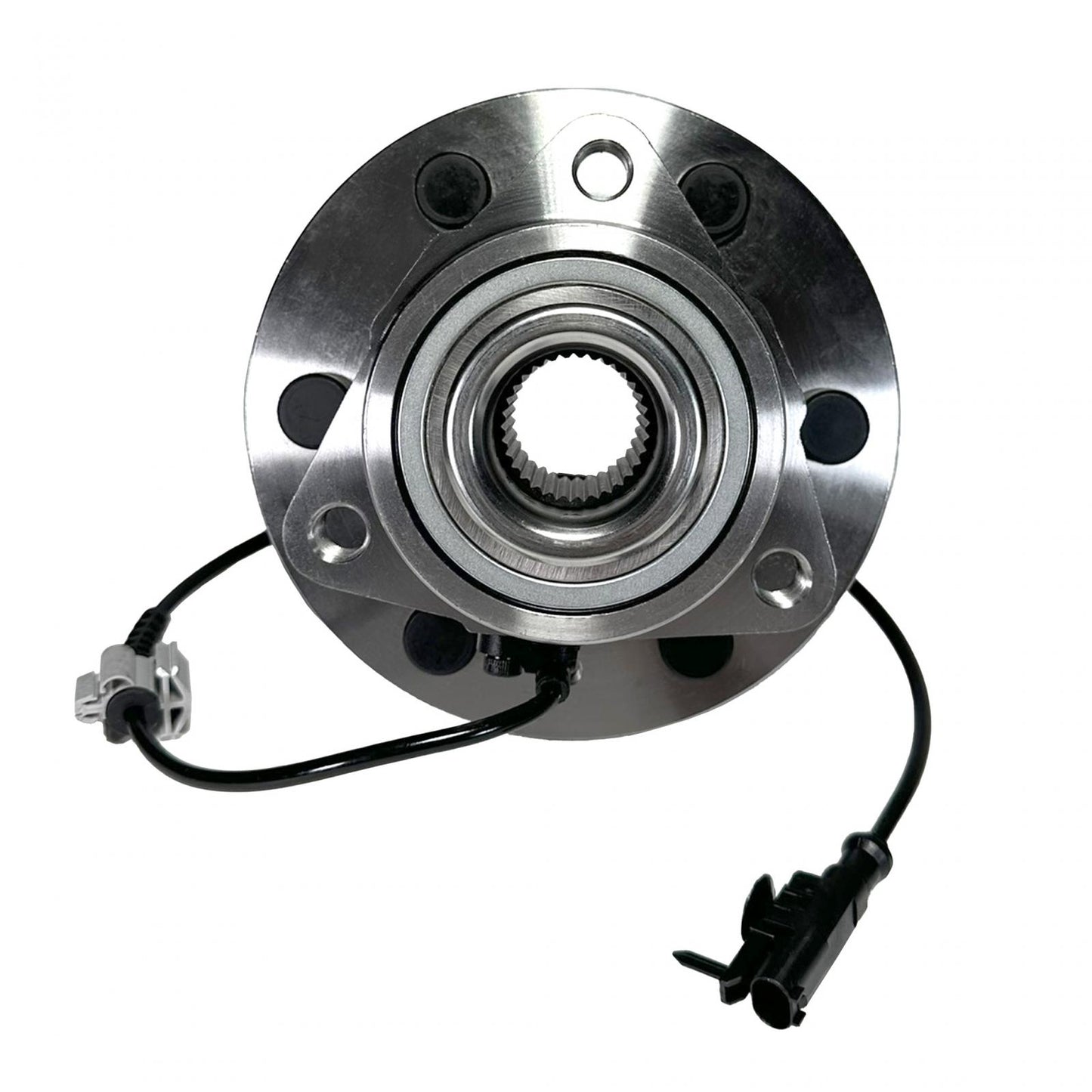 Front Unit Bearing & Hub Assembly For '07-'13 GM 1/2 Ton With ABS 6 Studs Front Unit Bearing & Hub Assembly For '07-'13 GM 1/2 Ton W/ABS 6 Studs '07-'13 GM 1/2 Ton Front Wheel Bearing & Hub Assy W/ ABS 6 Stud See Notes Yukon Gear & Axle-2
