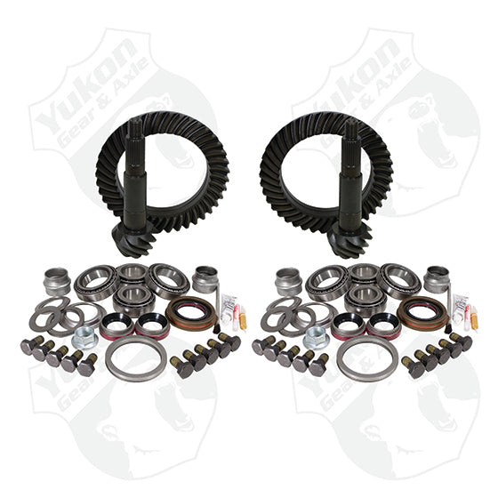 And Install Kit Package For Jeep JK Rubicon 4.11 Ratio Yukon Gear & Axle