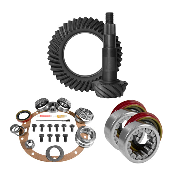 Yukon Gear & Axle 8.5 inch GM 3.42 Rear Ring and Pinion Install Kit Axle Bearings 1.78 inch Case Journal Yukon Gear & Axle