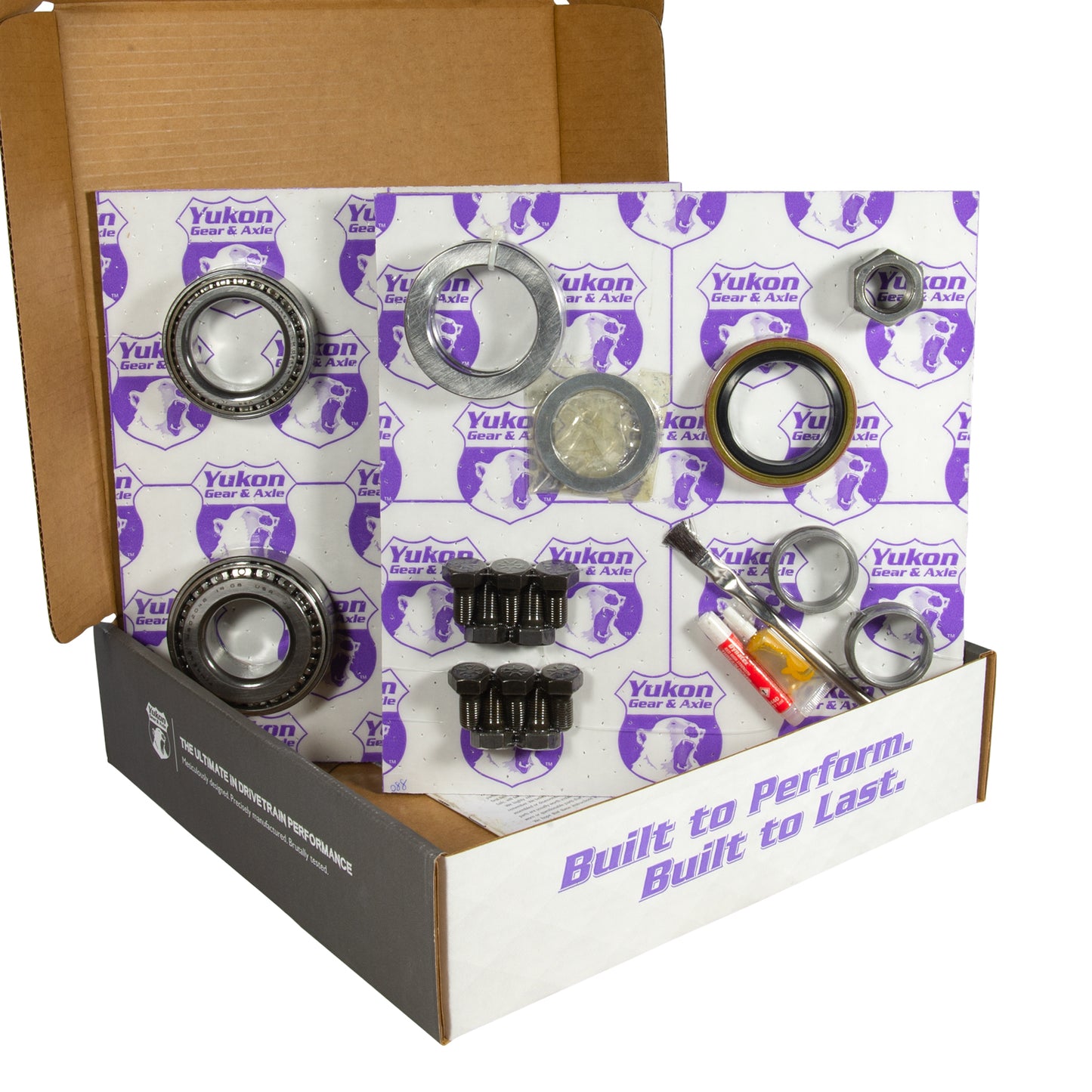 8.5 Inch GM 4.56 Rear Ring & Pinion Install Kit Bearings 1.78 Inch Case Journal 8.5 Inch GM 4.56 Rear R&P / Install Kit Package W/ 1.78 Inch Carrier Journal & Ak C10 '88-'98 Trk & Suv Yukon Gear & Axle-2