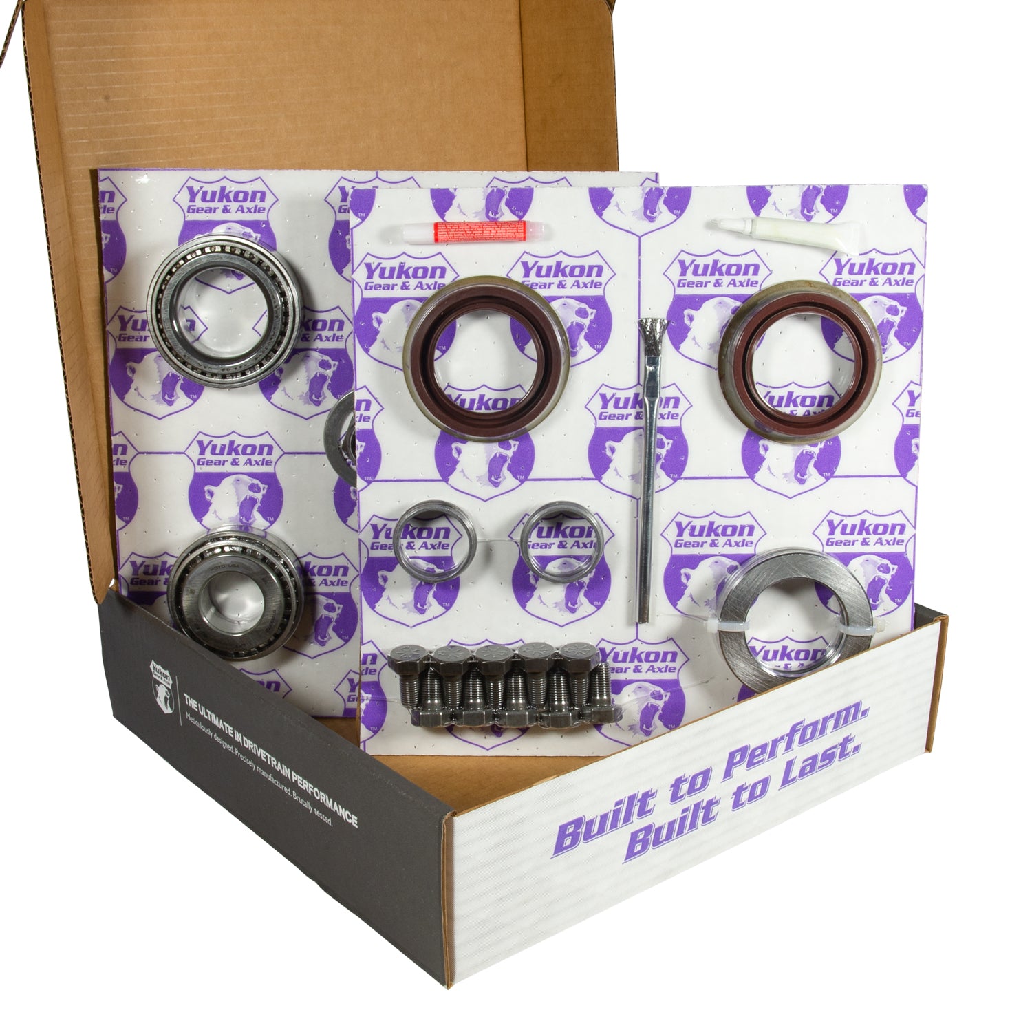8.6 Inch GM 4.11 Rear Ring & Pinion Install Kit 30 Spline Posi Bearings & Seals 8.6 Inch GM 4.11 Rear R&P / Install Kit Package W/ 30 Spline Posi & Ak C10 '09&Up Trk & Suv Yukon Gear & Axle-3
