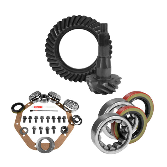 Yukon Gear & Axle 9.25 inch CHY 3.91 Rear Ring and Pinion Install Kit 1.62 inch ID Axle Bearings and Seal Yukon Gear & Axle