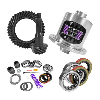 9.75 Inch Ford 3.55 Rear Ring & Pinion Install Kit 34 Spline Posi Bearings 9.75 Inch Ford 3.55 Rear R&P / Install Kit Package W/ T/L Posi & Ak 1559 '00-'04 Trucks Yukon Gear & Axle-6