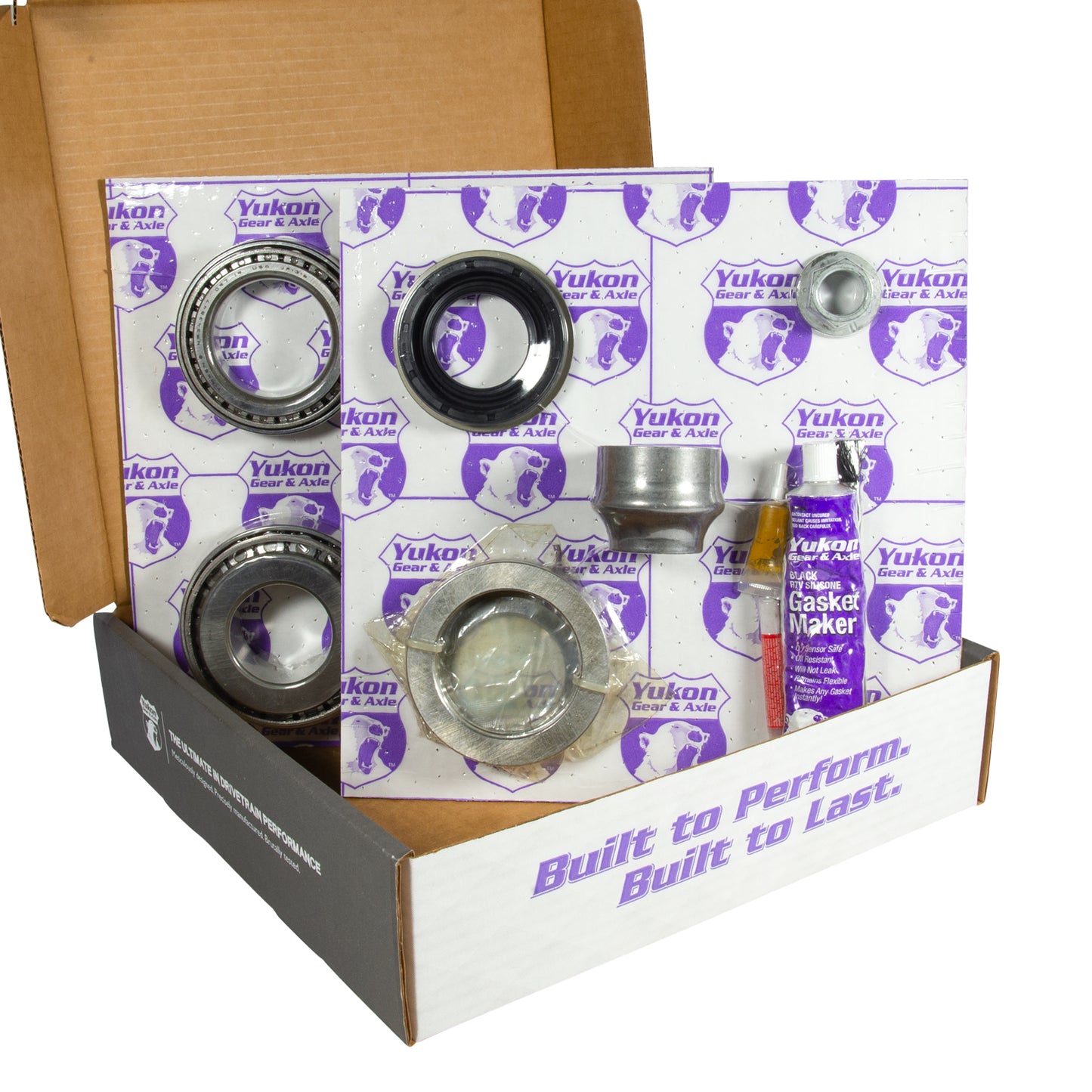9.75 Inch Ford 4.11 Rear Ring & Pinion Install Kit Bearings & Seal 9.75 Inch Ford 4.11 Rear R&P / Install Kit Package W/ Ak 1561 '11-'19 Trucks Yukon Gear & Axle-2