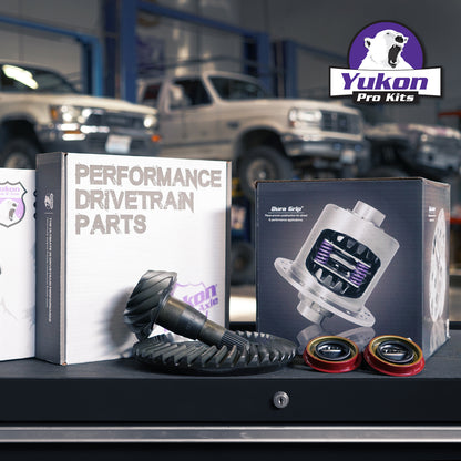 9.75 Inch Ford 3.55 Rear Ring & Pinion Install Kit 34 Spline Posi Bearings 9.75 Inch Ford 3.55 Rear R&P / Install Kit Package W/ T/L Posi & Ak 1561 '11-'19 Trucks Yukon Gear & Axle-5