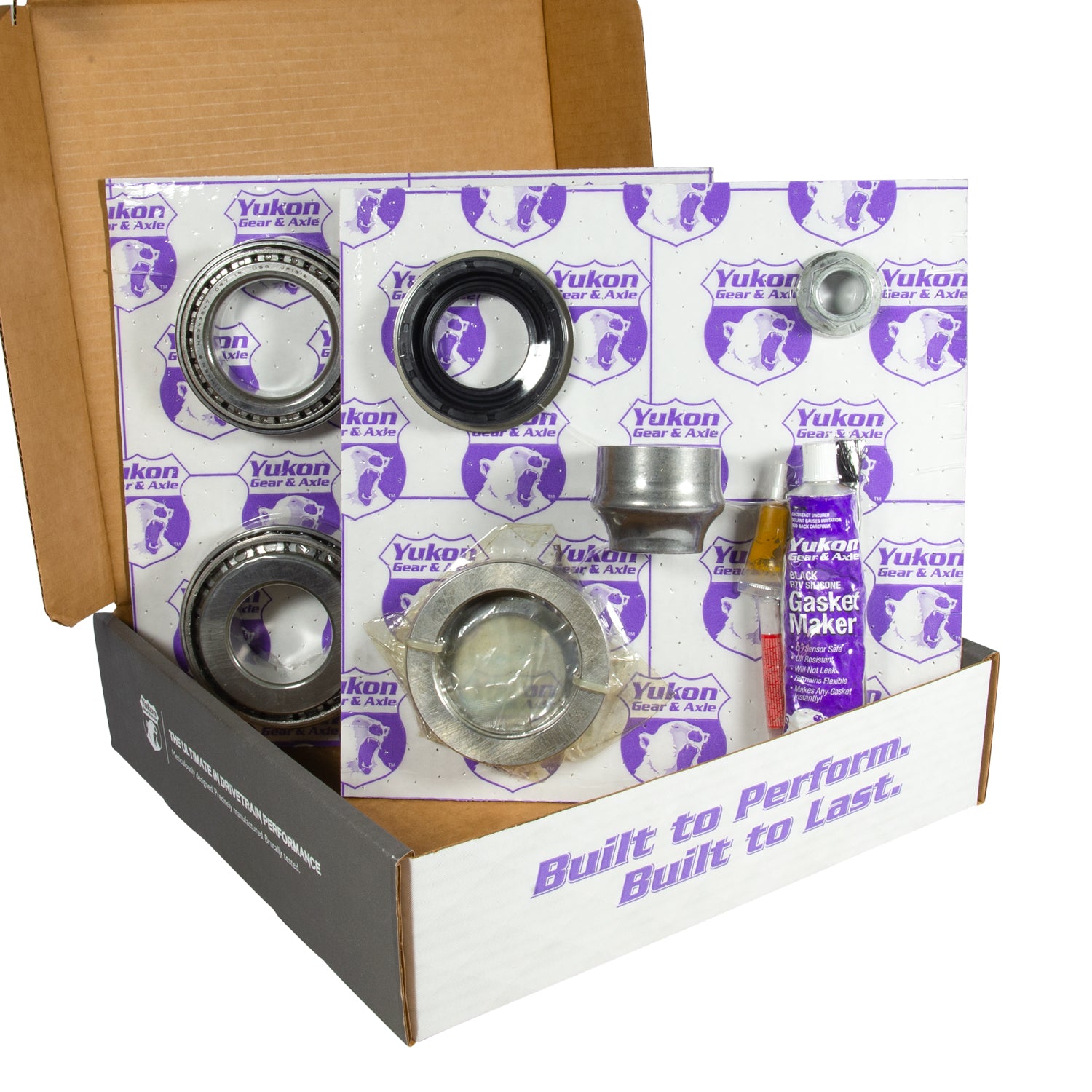 9.75 Inch Ford 3.73 Rear Ring & Pinion Install Kit 34 Spline Posi Bearings 9.75 Inch Ford 3.73 Rear R&P / Install Kit Package W/ T/L Posi & Ak 1561 '11-'19 Trucks Yukon Gear & Axle-3
