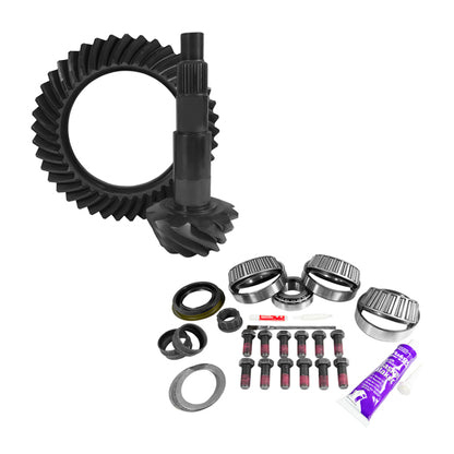 11.5 inch AAM 3.73 Rear Ring and Pinion Install Kit 4.125 inch OD Pinion Bearing Yukon Gear & Axle