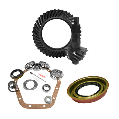 10.5 Inch GM 14 Bolt 5.38 Thick Rear Ring & Pinion And Install Kit 14T 10.5 Inch GM 5.38T Thick Rear R&P / Install Kit Package '99-'10 GM Trk & Suv Yukon Gear & Axle-5