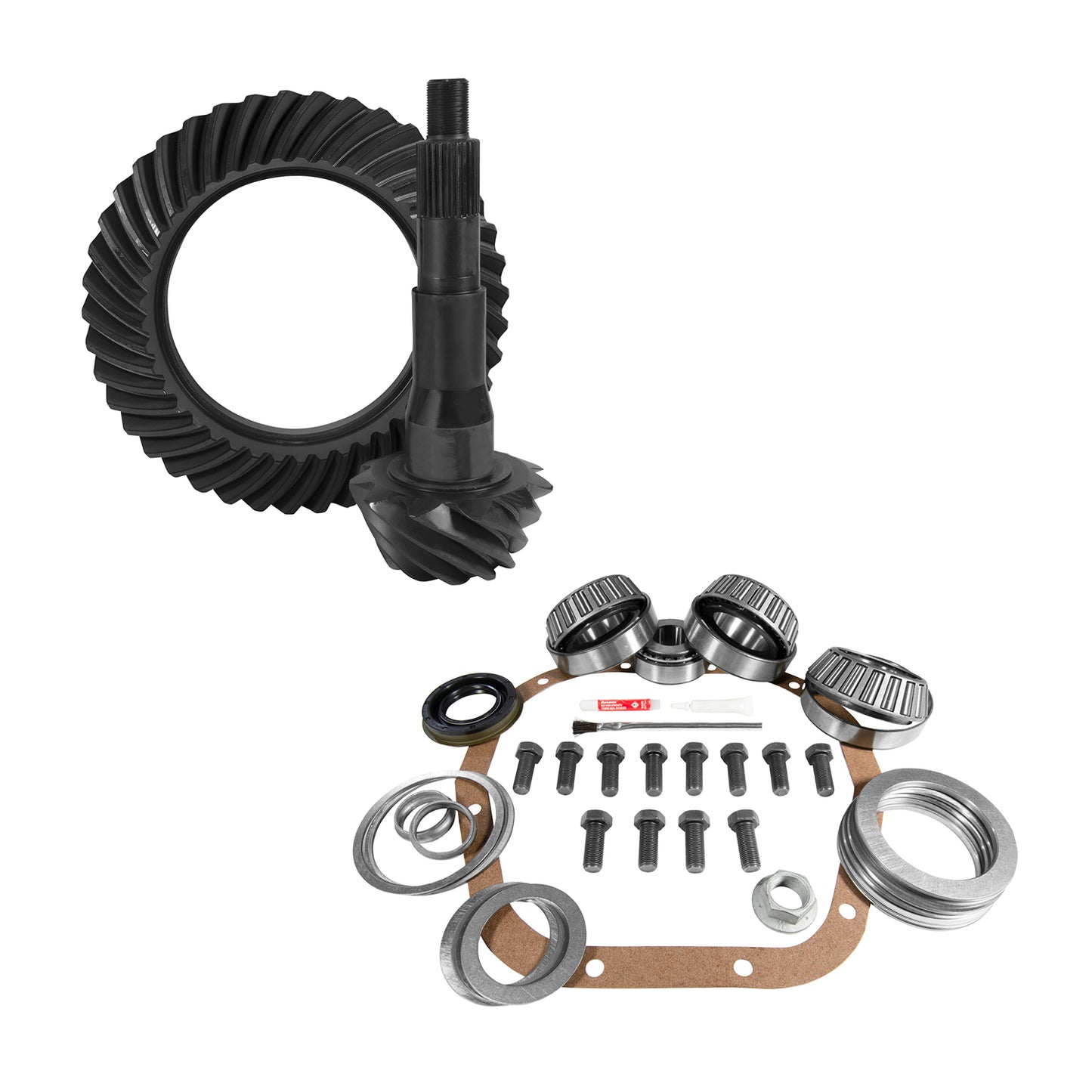 10.5 Inch Ford 4.30 Rear Ring & Pinion And Install Kit 10.5 Inch Ford 4.30 Rear R&P / Install Kit Package '99-'07 F250/ F350 Srw Yukon Gear & Axle-6
