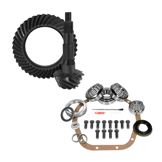 10.5 inch Ford 4.56 Rear Ring and Pinion Install Kit Yukon Gear & Axle