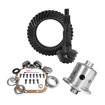 10.5 inch Ford 3.73 Rear Ring and Pinion Install Kit 35 Spline Positraction Yukon Gear & Axle