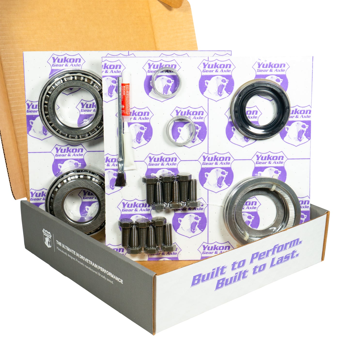 10.5 Inch Ford 4.11 Rear Ring & Pinion Install Kit 35 Spline Posi 10.5 Inch Ford 4.11 Rear R&P / Install Kit Package W/ Posi '08-'10 F250/ F350 Srw Yukon Gear & Axle-3