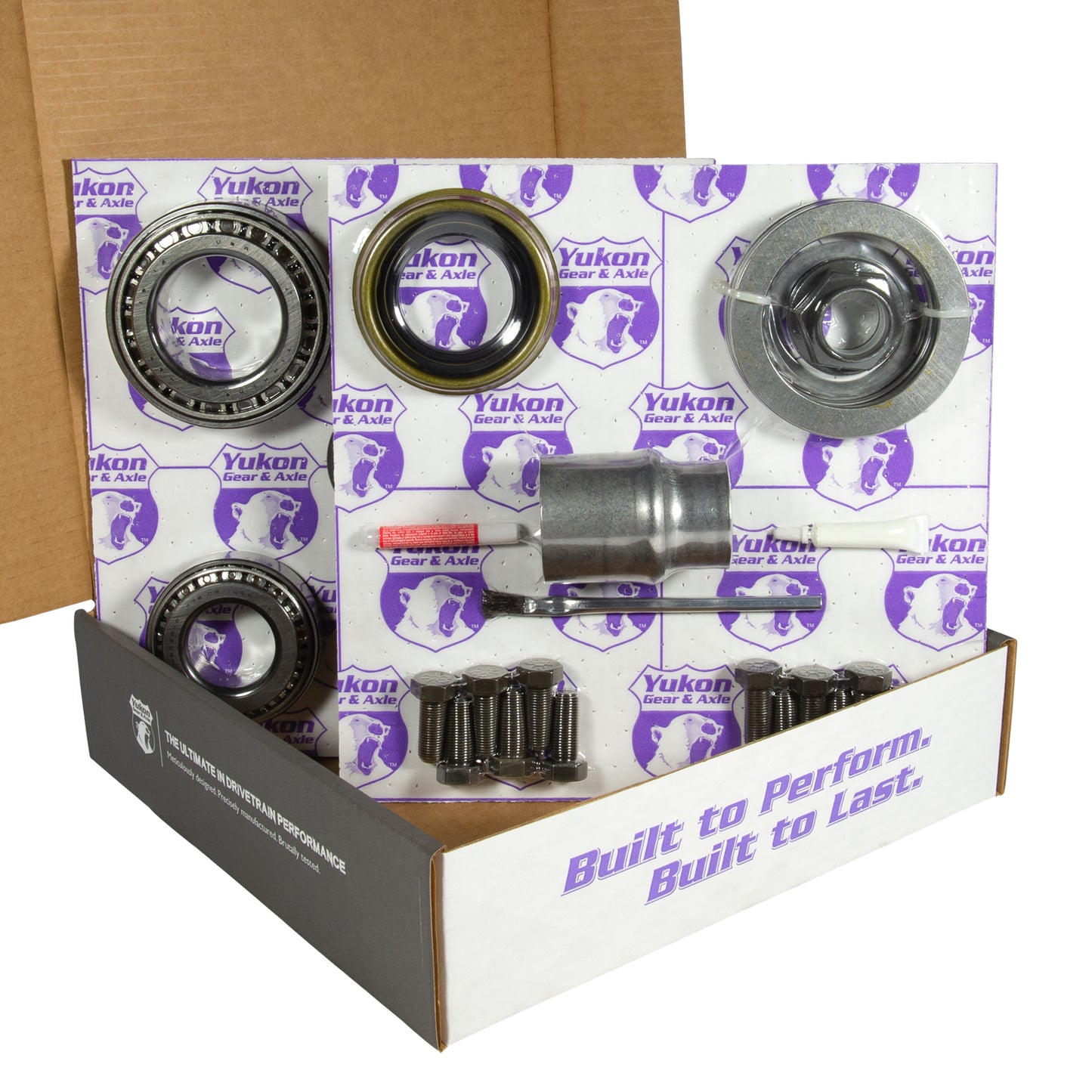 10.5 Inch Ford 3.73 Rear Ring & Pinion Install Kit 35 Spline Posi 10.5 Inch Ford 3.73 Rear R&P / Install Kit Package W/ Posi '11&Up F250/ '11-'16 F350 Srw Yukon Gear & Axle-3