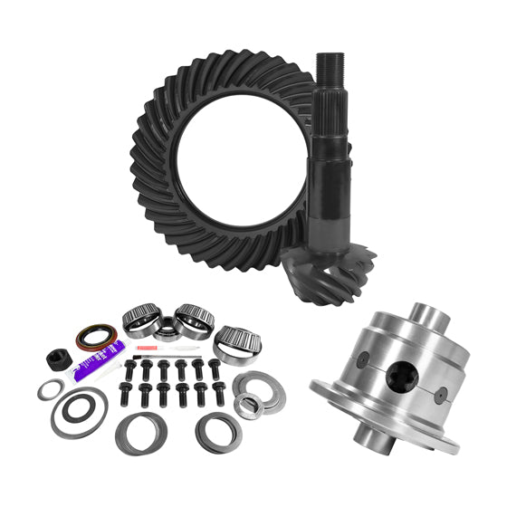 Yukon Gear & Axle 11.25 inch Dana 80 3.73 Rear Ring and Pinion Install Kit 35 Spline Positraction 4.125 inch BRG Yukon Gear & Axle