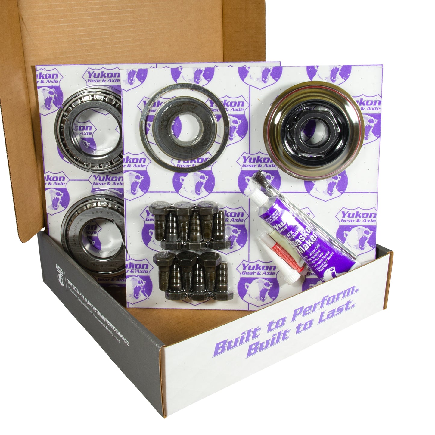 11.25 Inch Dana 80 4.30 Rear Ring & Pinion Install Kit 4.375 Inch OD Head Bearing D80/ 11.25 Inch Dana 4.30 Rear R&P / Install Kit Package 4.375 Inch OD Head Bearing Yukon Gear & Axle-3