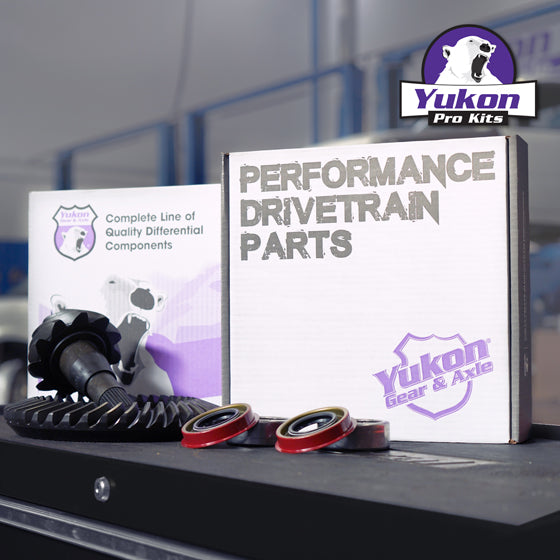 Yukon Gear & Axle 8.25 inch CHY 3.07 Rear Ring and Pinion Install Kit 1.618 inch ID Axle Bearings and Seals Yukon Gear & Axle