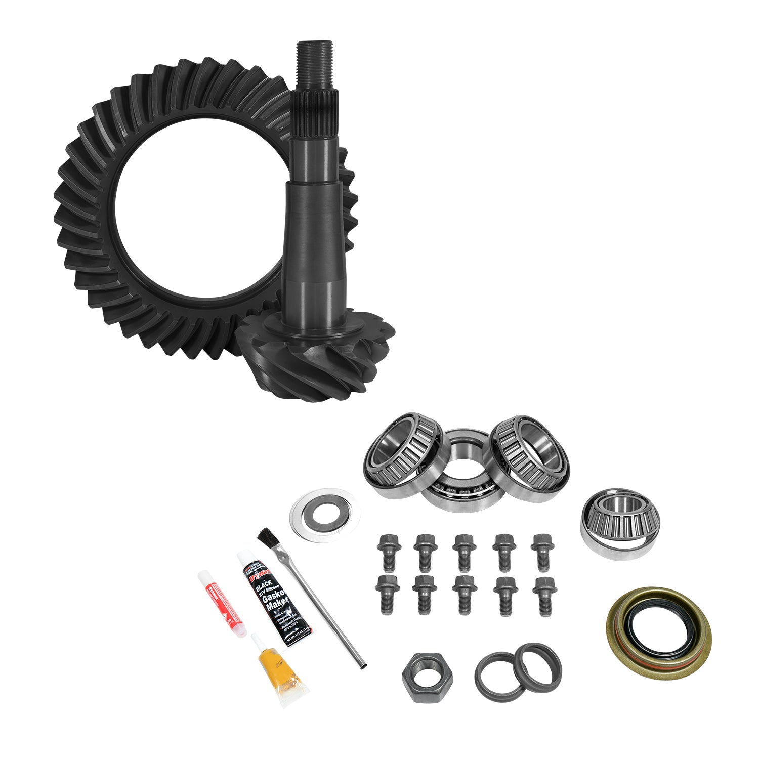 8.25 Inch / 213mm Chy 3.55 Rear Ring & Pinion And Install Kit 8.25 Inch Chy 3.55 Rear R&P / Install Kit Package 2005 & Up Yukon Gear & Axle-6