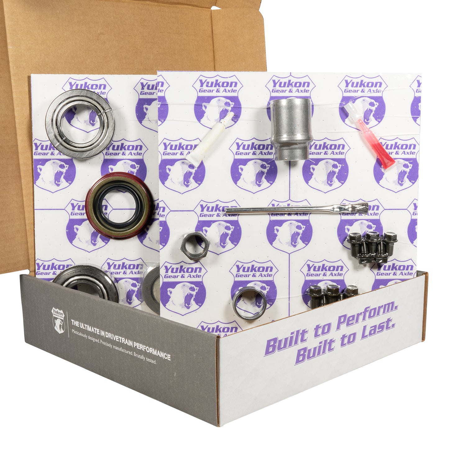 8.2 Inch GM 3.08 Rear Ring & Pinion Install Kit 2.25 Inch OD Bearings & Seals 8.2 GM 3.08 Rear R&P / Install Kit Package With Ak 1563 Bearings (2.25 Inch Od) Yukon Gear & Axle-2