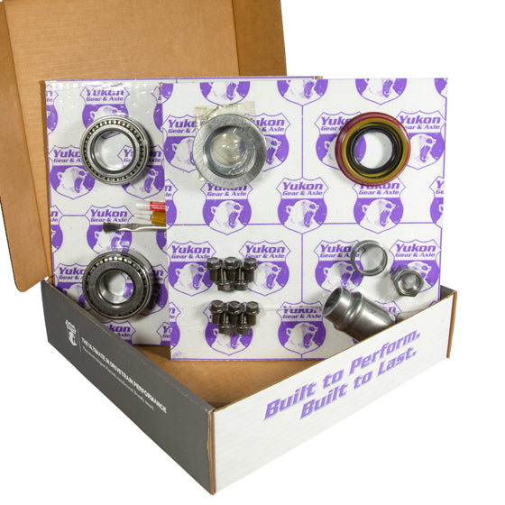 Yukon Gear & Axle 8.2 inch GM 3.73 Rear Ring and Pinion Install Kit 28 Spline Positraction 2.25 inch Axle Bearings Yukon Gear & Axle