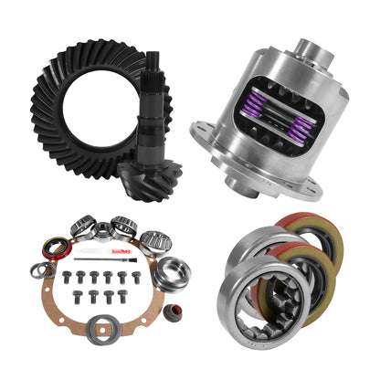 8.8 Inch Ford 3.55 Rear Ring & Pinion Install Kit 28 Spline Posi 2.25 Inch Bearings 8.8 Ford 3.55 Rear R&P / Install Kit Package With 28 Spline Posi & Ak 1563 Bearings (2.25 Inch Od) Yukon Gear & Axle-6
