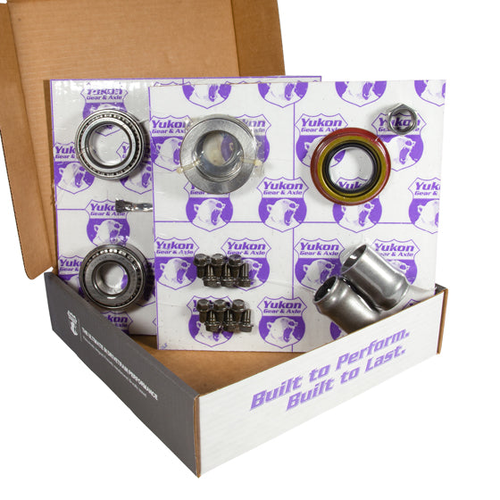 Yukon Gear & Axle 8.875 inch GM 12T 4.11 Rear Ring and Pinion Install Kit 30 Spline Positraction Axle Bearings Yukon Gear & Axle