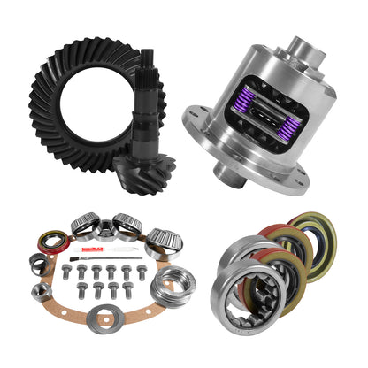 7.5/7.625 GM 3.23 Rear Ring & Pinion Install Kit 28 Spline Posi Bearings 7.5 Inch / 7.625 Inch GM 3.23 Rear R&P / Install Kit Package W/ 28 Spline Posi & Ak 1563 Bearings 2.25 Inch OD Yukon Gear & Axle-6