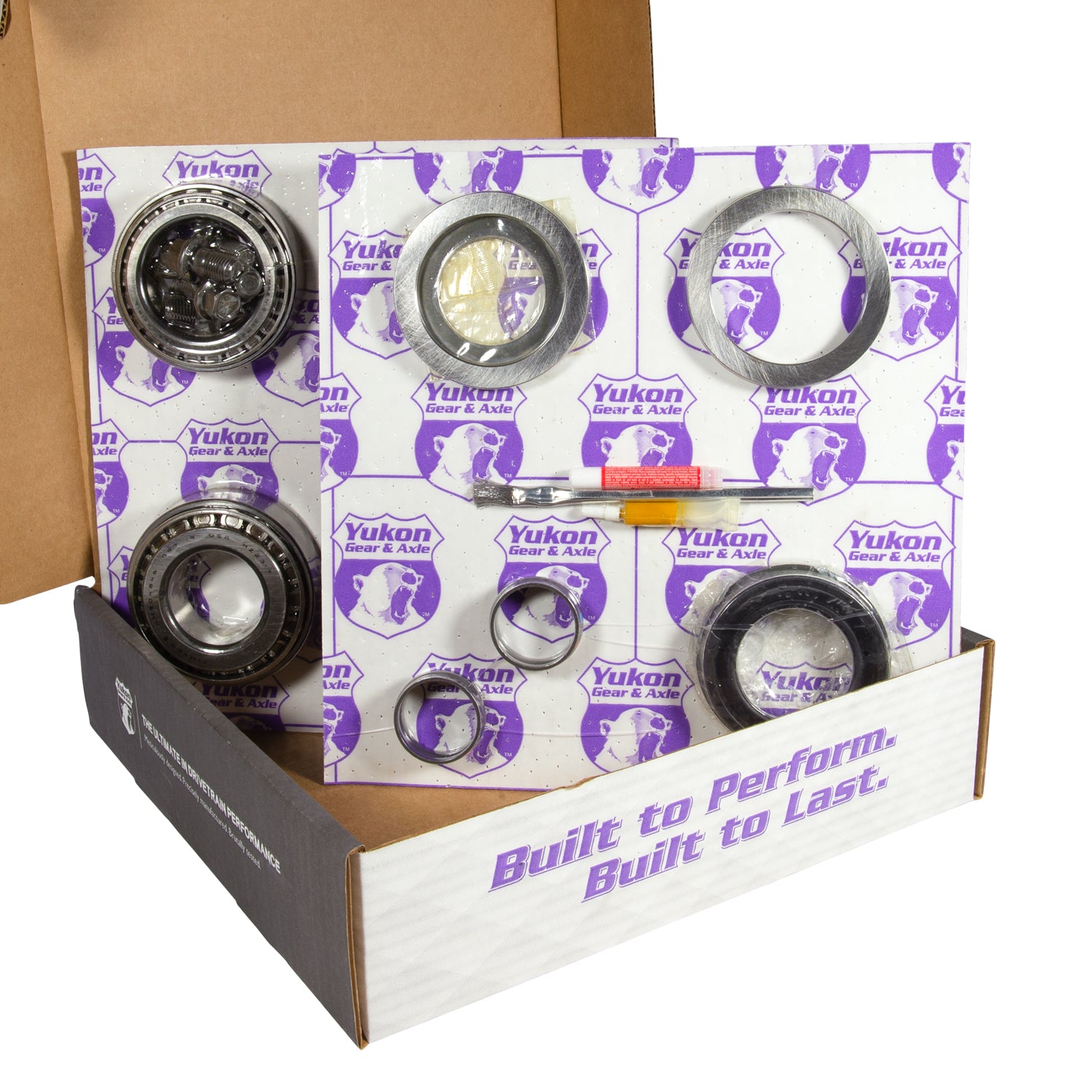 9.5 Inch GM 3.73 Rear Ring & Pinion Install Kit 33 Spline Posi Bearing & Seals 9.5 Inch GM 3.73 Rear R&P / Install Kit Package W/ Posi & Ak C10 '2014+ 1/2 Ton Trk & Suv Yukon Gear & Axle-3