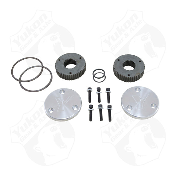 Yukon Gear & Axle Yukon Hardcore Drive Flange Kit For Dana 44 30 Spline Outer Stubs Yukon Gear & Axle