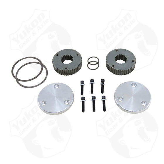 Yukon Gear & Axle Yukon Hardcore Drive Flange Kit For Dana 44 19 Spline Outer Stubs Yukon Gear & Axle