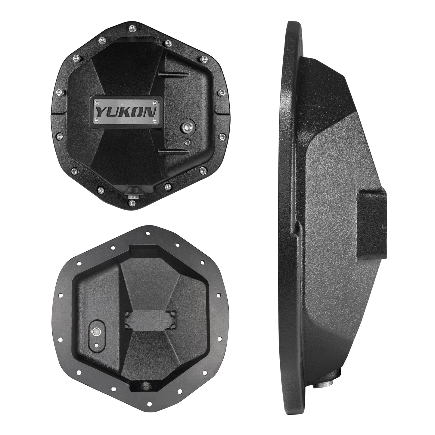 Hardcore Diff Covers For 11.5 & 11.8 GM Dodge RAM Differentials 11.5 Inch & 11.8 Inch AAM Nodular Iron Differential Cover GM Dodge RAM Applications Yukon Gear & Axle-1