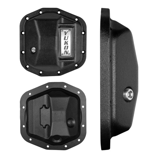 Hardcore Front Nodular Iron Cover For Jeep Wrangler JL Dana 44 Front JL D44 Front (M210) Nodular Iron Cover Yukon Gear & Axle-1