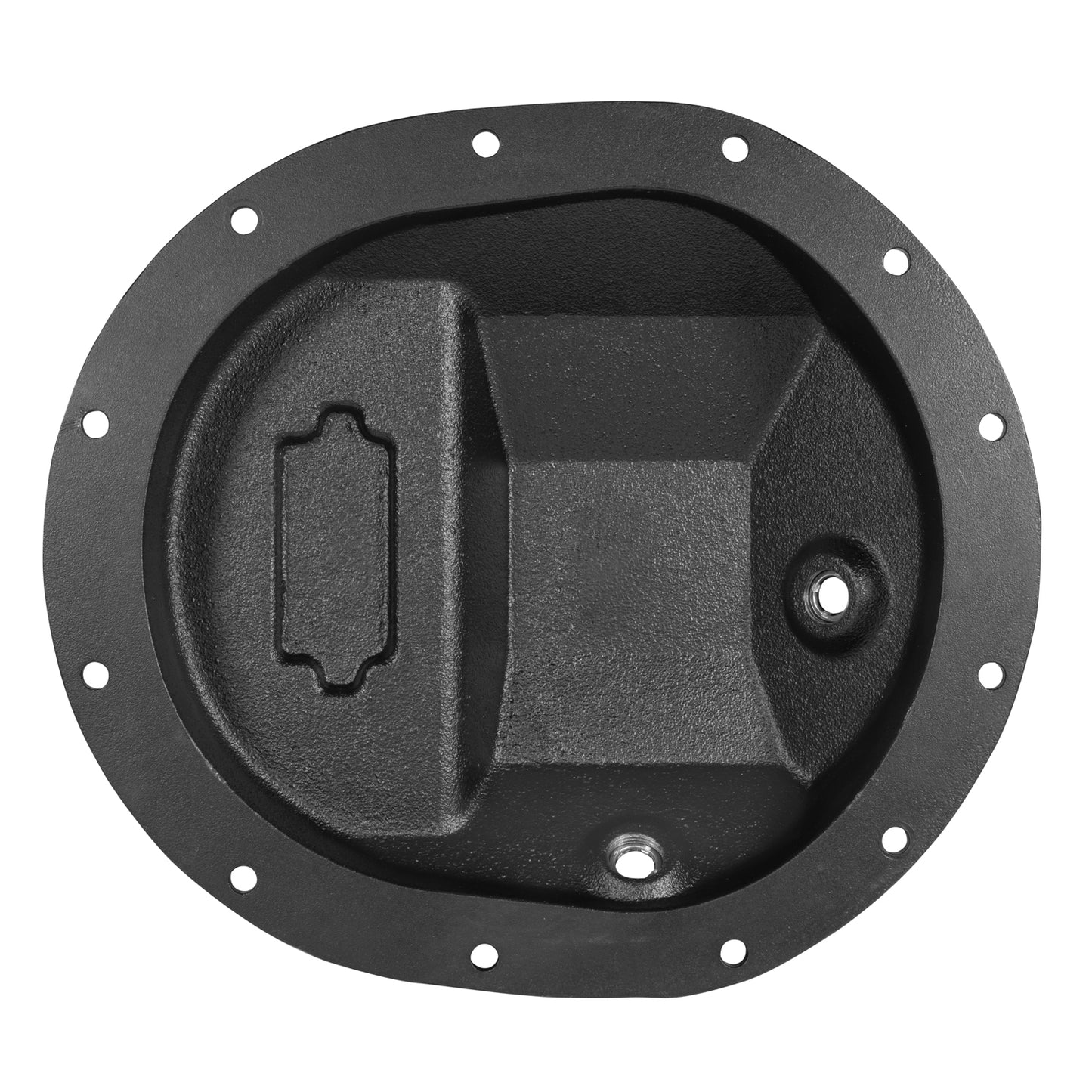 Hardcore Differential Cover For GM 9.5 Inch & 9.76 Inch Rear Differentials GM 9.5 Inch & 9.76 Inch Rear Nodular Iron Differential Cover 12 Bolt 2014+ Yukon Gear & Axle