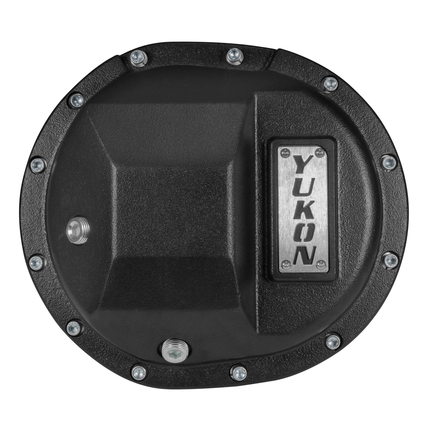 Hardcore Differential Cover For GM 9.5 Inch & 9.76 Inch Rear Differentials GM 9.5 Inch & 9.76 Inch Rear Nodular Iron Differential Cover 12 Bolt 2014+ Yukon Gear & Axle-8