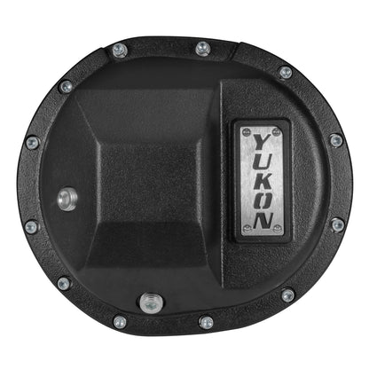 Hardcore Differential Cover For GM 9.5 Inch & 9.76 Inch Rear Differentials GM 9.5 Inch & 9.76 Inch Rear Nodular Iron Differential Cover 12 Bolt 2014+ Yukon Gear & Axle-8