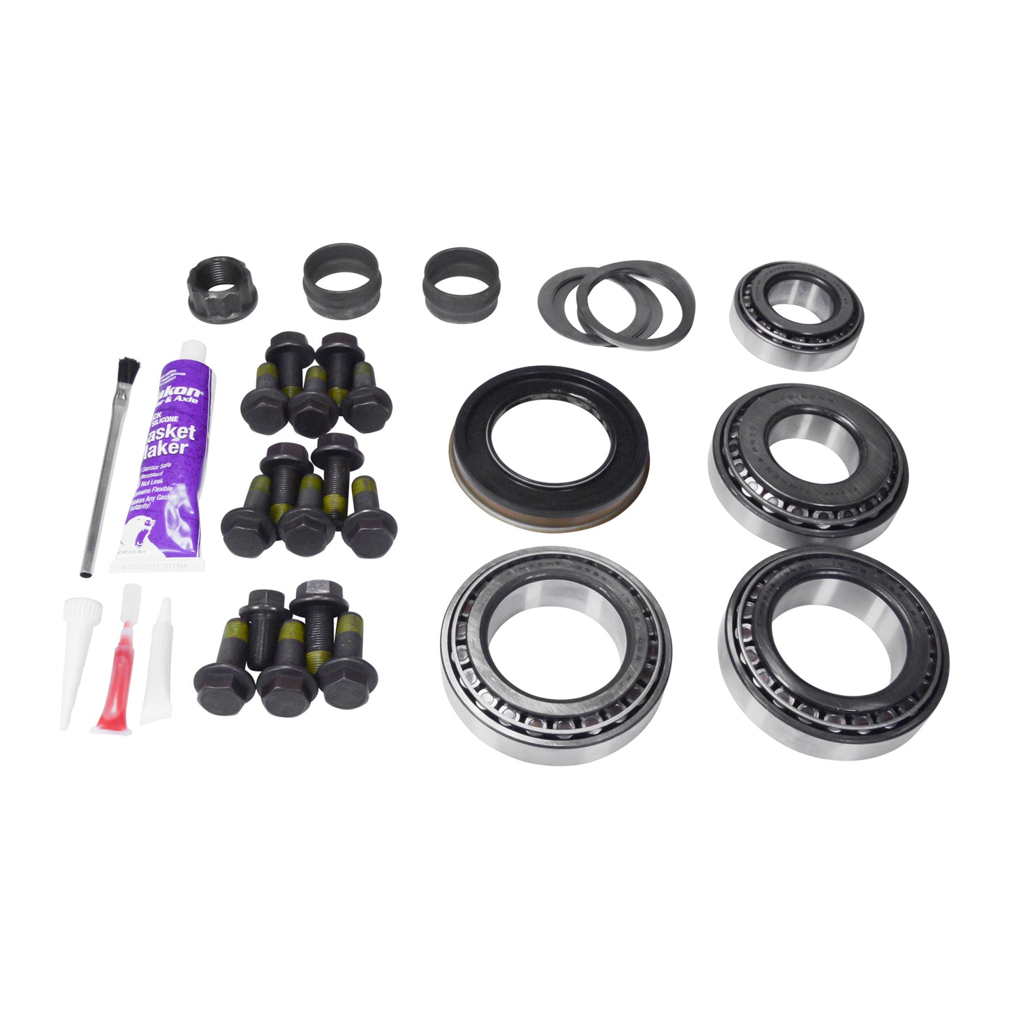 Bearing & Seal Kit Rear 2016-18 RAM 3500 AAM 11.8 Inch W/16 Bolt R/G Master Bearing Kit 2014+ RAM 3500 (2.00 Inch Head Bearing 4.29 Inch OD Seal) Yukon Gear & Axle