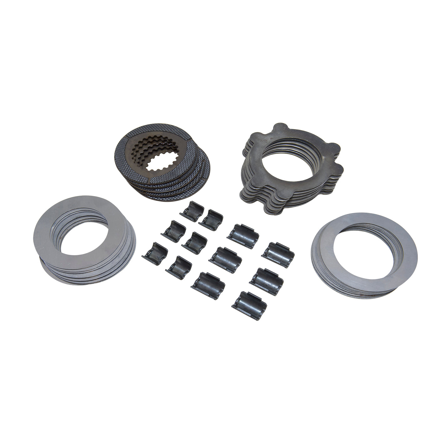 Eaton-Type Positraction Carbon Clutch Kit With 14 Plates For GM 14T And 10.5 14T 10.5 Inch GM Eaton Type Posi Clutch Kit 14 Plates Carbon Yukon Gear & Axle