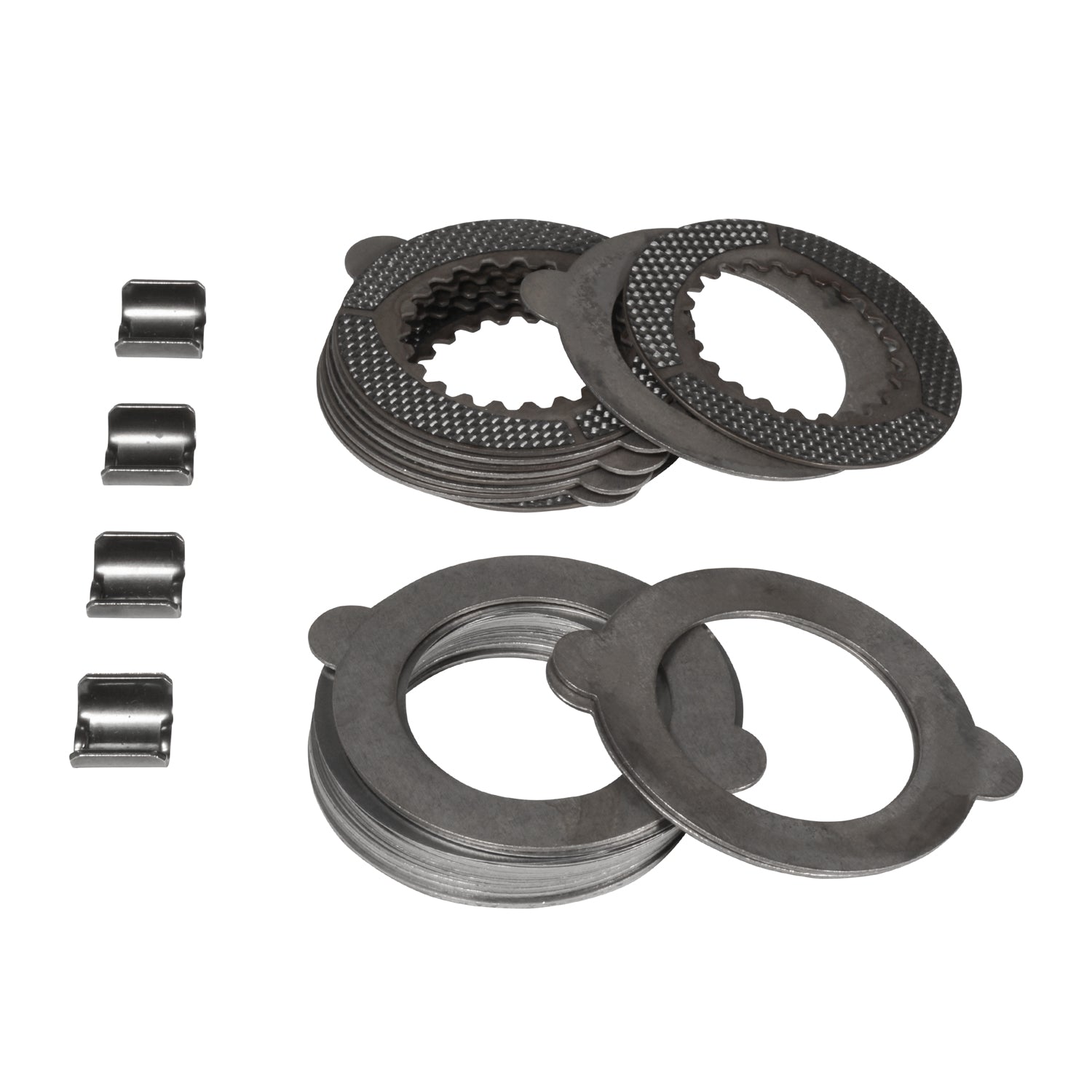14 Plate Carbon Clutch Replacement Kit For GM 7.5 Inch Differential 7.5 Inch GM Aftermarket Only Not G/L Eaton 14plate Carbon Clutches Yukon Gear & Axle