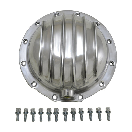 Finned Polished Aluminum Cover For Amc Model 20 Amc M20 Finned Polished Aluminum Cover Yukon Gear & Axle