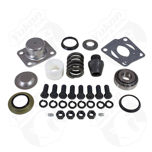 Replacement King-Pin Kit For Dana 601 Side Pin Bushing Seals Bearings Spring Cap Yukon Gear & Axle
