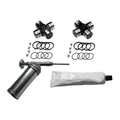 Chromoly Super Joint Kit (Pair) For Dana 30 Dana 44 & GM 8.5 Inch Front Diffs (2) D44 760X 4340 Chrome-Moly Super-Joint Kit 297X Yukon Gear & Axle