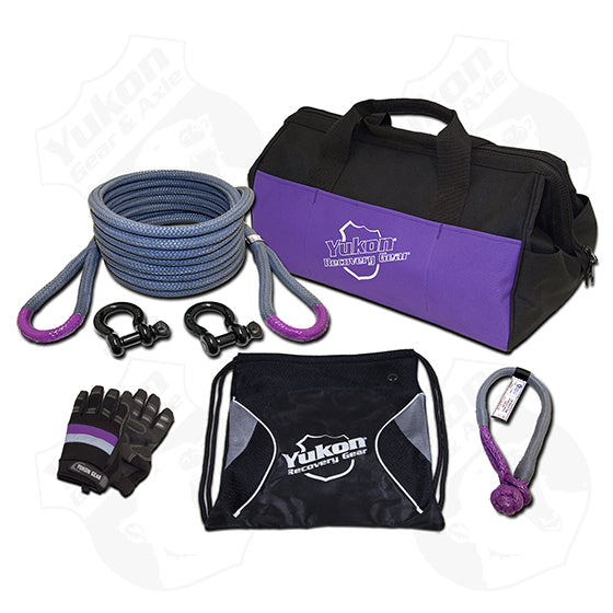 Recovery Kit With 7/8 Inch Kinetic Rope Yukon Gear & Axle