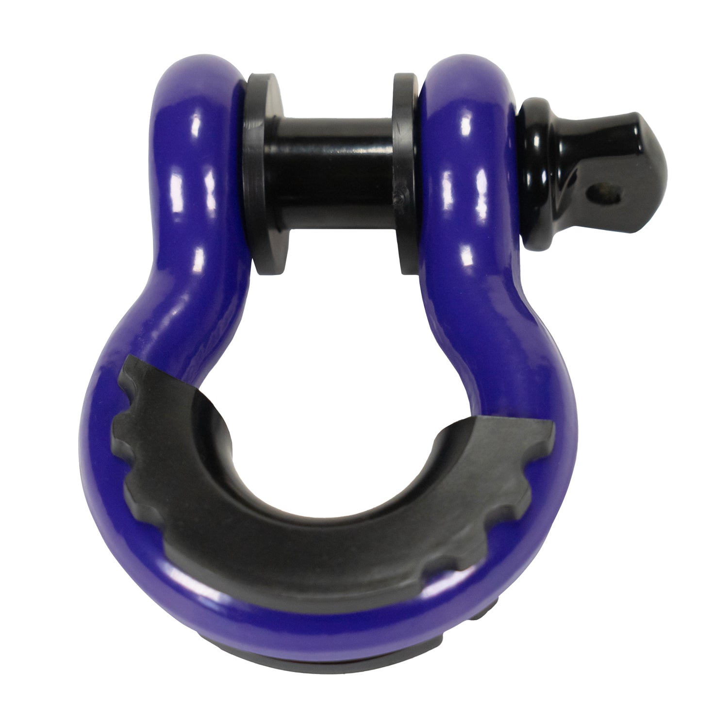 D-Ring Shackle 3/4 Inch Diameter 9 500 Lb Rating Recovery 3/4 Inch D-Ring Shackle W/ Pin Black 4.75T Yukon Gear & Axle