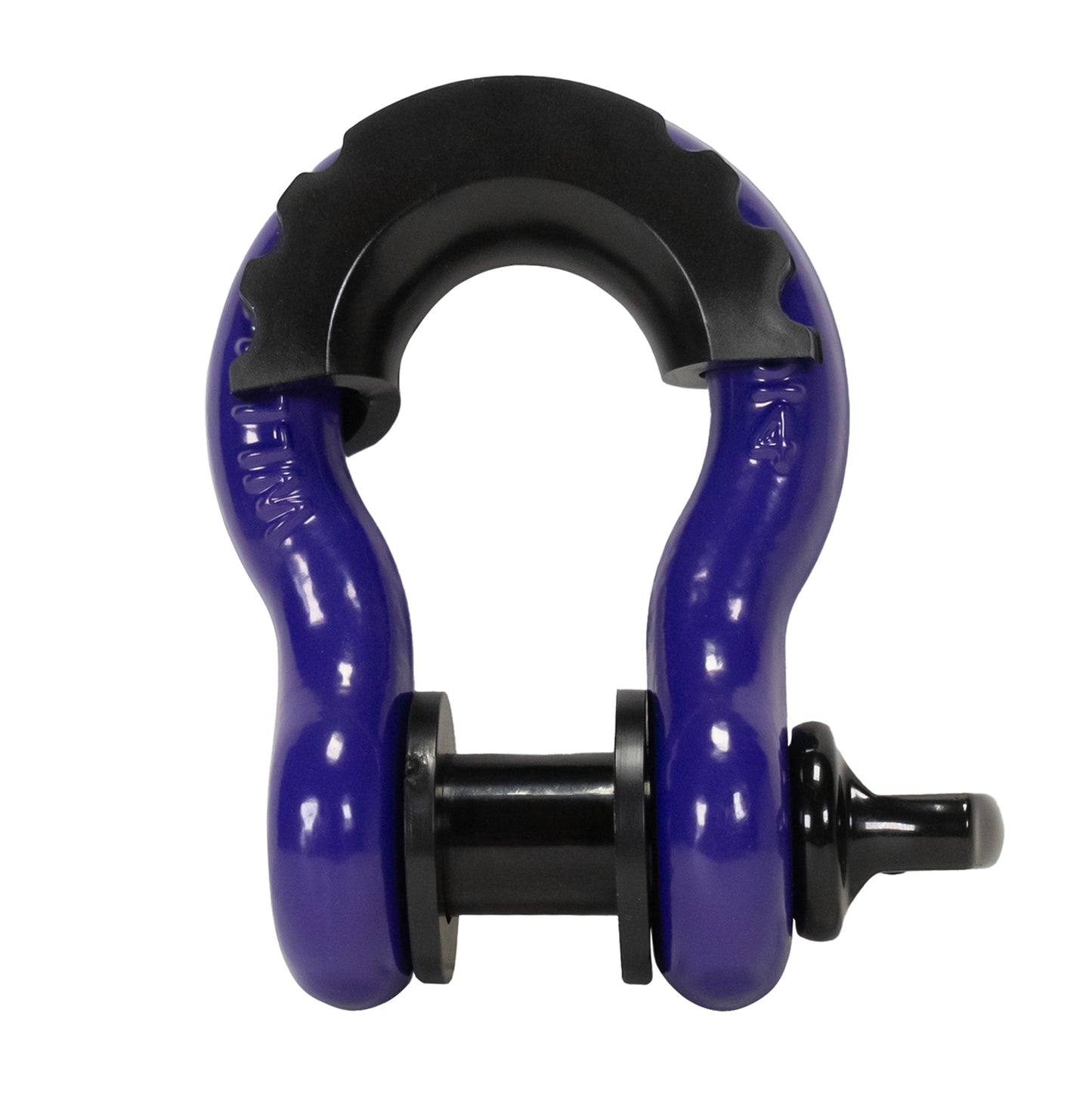 D-Ring Shackle 3/4 Inch Diameter 9 500 Lb Rating Recovery 3/4 Inch D-Ring Shackle W/ Pin Black 4.75T Yukon Gear & Axle-1