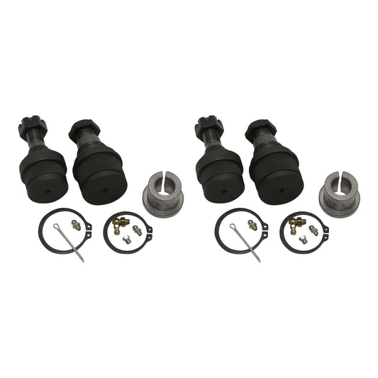 Ball Joint Kit For Dana 50/60 Front Differential Both Sides W/Bushing HD Ball Joint Kit W/ Alignment Bushing D50 D60 Ford Dodge (2) Upper & (2) Lower Yukon Gear & Axle