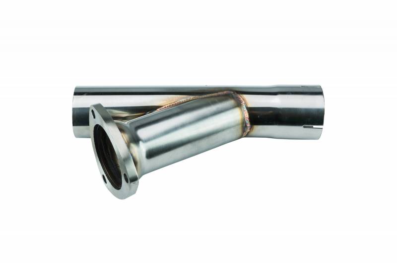 Y Dump Cutout 3 in Hardware Not Incl Polished 304 Stainless Steel Pypes Performance Exhaust